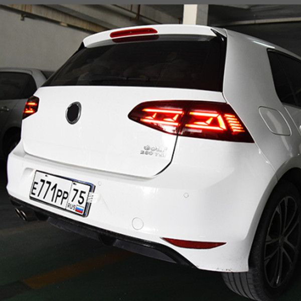 Piezas de luces traseras de coche, luz de estacionamiento de marcha atrás de señal LED para VW Golf 7 Golf7 MK7 Passat B8.5, lámpara trasera, 2 uds.