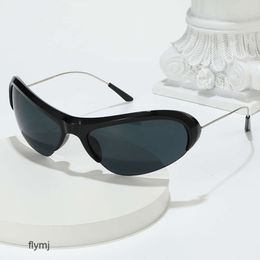 Lunettes de soleil de styliste de luxe, nouveau Style Punk, lunettes d'équitation Y2K, résistantes aux UV, lunettes de soleil de sport personnalisées, 2 pièces