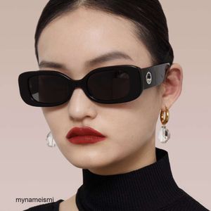 2 stks Fashion luxe designer Ovale kleine frame holle zonnebril 2022 nieuwe trend zonnebril mode zonnebril vrouwen