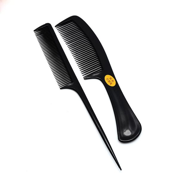 2 pcs Combinados de cabello Antistático Combustible Combinares de alta calidad Herramientas de estilo de alta calidad CARBERS PEA PEDIDA MANGO DEL MANEJO9115063