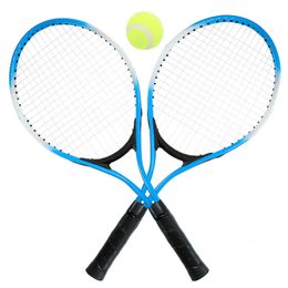 2 pièces raquette d'entraînement de haute qualité raquette de Tennis Junior pour enfants raquettes pour enfants avec sac de transport 240108