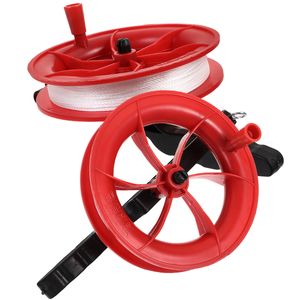 2 PCS Kite Lijnwiel Kids Kite 100m String Wikkelmachine Gereedschap Winder Wind Draad Kind Reel