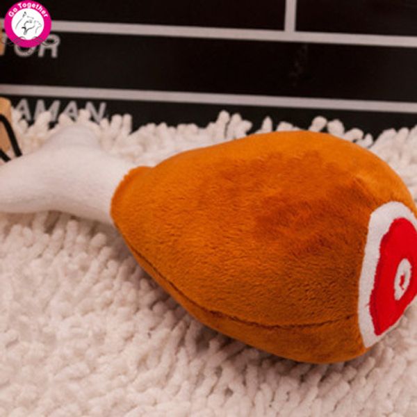 Vente chaude Pet Toy Poulet En Peluche Rempli Coton Sound Squeaker Chien Jouets JIA597