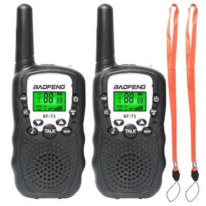 2 unids/set Baofeng T3 22CH BF-T3 mini walkie talkie portátil niños regalo radio 0,5 W Radio bidireccional interfono transceptor BFT3