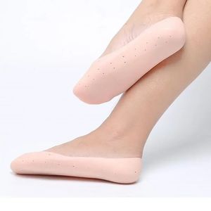 2 PCS Siliconen Insool gel Sock voetverzorging voeten Beschermer Pijnverlichting Crack Preventie Verdrijvend de dode huidverwijdering Inzetstukken