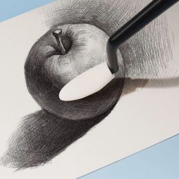 2 pc's schetgereedschap tekening wrijven schets set scherp rond twee spons ball pen kop kan worden gewassen en moeiteloos worden geveegd kunstgereedschap