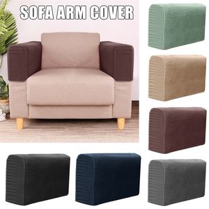 2 PCS Sofa Furniture armleuning omvat bankstoelarmbeschermers stretchy voor thuisbusbescherming accessoires el 220513