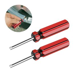 2 stuks Tire Valve Stem Core Removal Tool Bandenreparatie Installeren Auto Vrachtwagen Fiets Ventiel Core Removal Remover Tool2835