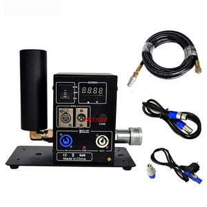 2 PCS Wireless Remote DMX512 Besturing DJ Disco Bar Stage Nightclub Club Cannon CO2 Jet Fog Machine met 5 meter slang