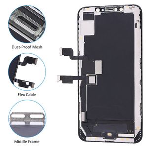 2 PCS ZY INCELL pour iPhone X XR 11 Pro Max 12 Mini 13 LCD Affichage tactile Remplacement de l'écran de l'assemblage pour l'iPhone 14