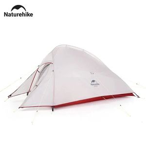 Tente de Camping pour 2 personnes tentes de Trekking en Nylon imperméables ultralégères randonnée sac à dos abri tente tente de voyage en plein air 240312