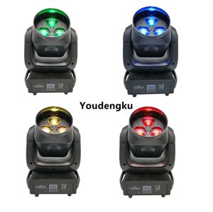 2 Stuks Disco 3 Eyes RGBW LYRE MINI LED Moving Head 3x40W 4IN1 LED-straal Bee Eye Movinghead Zoom Light