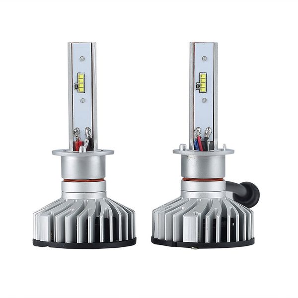 H1 Voiture Led Phare Ampoule 14000LM 6500K Mini Taille Phare 12V Auto Phare Ampoules Antibrouillard DRL