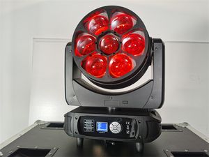 2 stuks Pixel Regel LED WASHOVEN Bewegend kop 7x60W RGBW 4in1 Wash Zoom Big Eye Beam Zoom Stage Licht