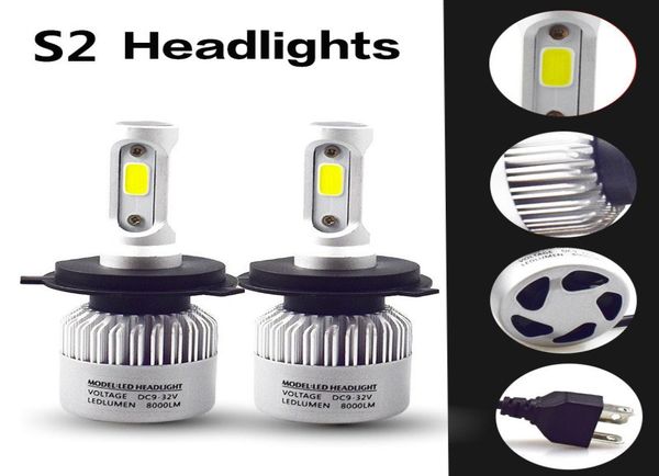 2 pièces S2 Original phare LED H4 phare H11 antibrouillard H8 antibrouillard H1 H3 H7 H1 9005 HB3 9006 HB4 9012 H27 9004 9007 H13 90088248172