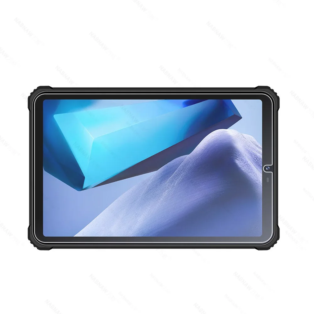 2 peças à prova de arranhões HD Protetor de tela de vidro temperado para oukitel rt3 mini comprimido robusto de 8 polegadas de tela protetora