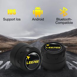 2 Sensoren Motorfiets TPMS Bluetooth Tire Drukbewakingssysteem Android/IOS Pit Bike Car Tyre Diagnostic Tools Accessoires