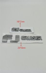 2 maten voor FJ Cruiser kofferdeksel embleem zijdeur spatbord logo sticker8551573