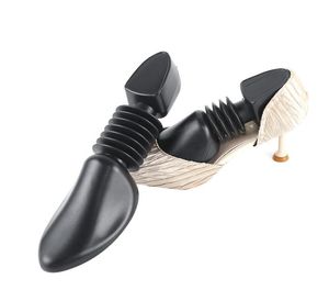 2 tailles Chaussure de chaussures noires Femmes et hommes Chaussures réglables de printemps plastiques