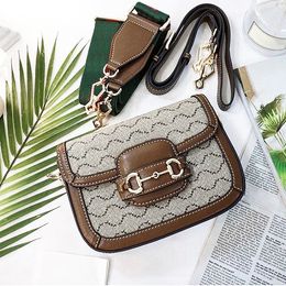 2 maten flap graffiti Totes mens Clutch Bag lederen klassieke Portemonnees Designer Cross Body pochette Schoudertas riem handtas zadel luxe Dames vierkante schooltassen