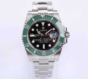 2 -stijl 41 mm groene keramische keramische heren automatisch horloge vsf cal.3235 horloges eta mannen 126610 stalen duikdatum 126610LV waterbestendige polshorloges