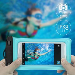 2 Stijl Outdoor PVC Plastic Droogcase Sport Cellphone Bescherming Universele Waterdichte Tas voor Smart Phone Hoge kwaliteit
