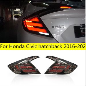 2 styles Lampe arrière pour Honda Civic Hatchback LED Light 20 16-2021 STRIEUX DE BRAKE ARRÈS