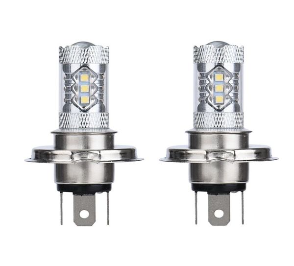 2X80W blanc H4 9003 HB2 LED ampoule antibrouillard 15 lampe à LED pour auto ampoule voiture lumières 12v universel 6000k clignotant lamp7283302
