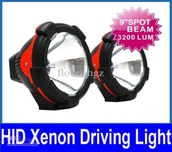 2 x 9quot 55W Hid Xenon Driving Light 916V SUV TRACTOR TRACTOR TRACTOR OFFROAD SPOT BALB Ballasts 3784620