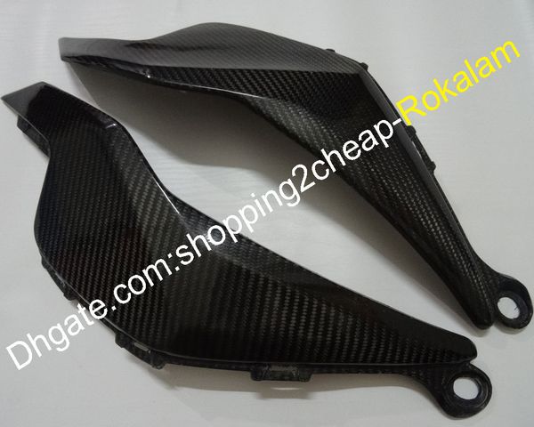 2 cubiertas de Panel de cubierta lateral de tanque de fibra de carbono, accesorios de carenado para Honda CBR1000RR 2012 2013 2014 2015 2016 CBR 1000RR