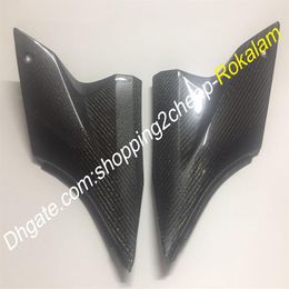 2 cubiertas laterales de tanque de fibra de carbono, Kit de paneles de motocicleta para Kawasaki ZX-10R 2006 2007 ZX10R 06 07 ZX 10R, Panel de cubierta 2523