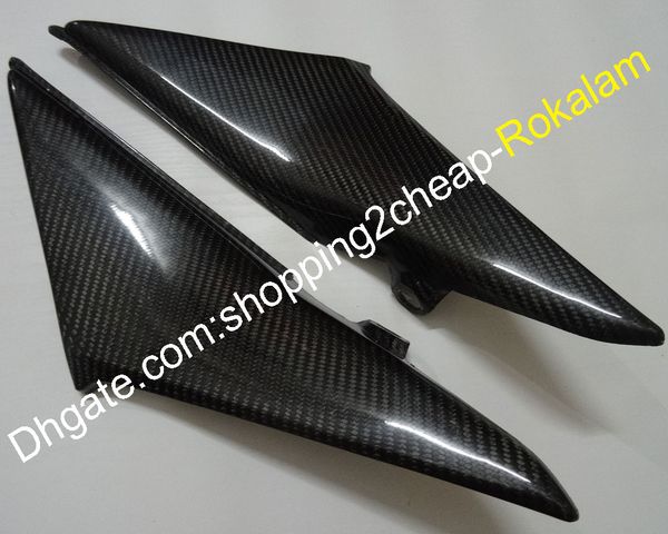 2 x cubiertas laterales de tanque de fibra de carbono, paneles de cubierta, Panel de carenado apto para Honda CBR600RR F5 2003 2004 CBR600 RR 600RR 03 04