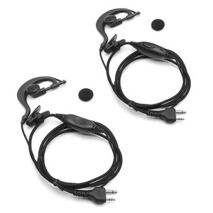 2 X Oortelefoon Headset voor Midland Radio X-talker T51 T61 T71 T75 T77 T295 GXT LXT GXT1000 GXT1050 LXT633 LXT630 LXT600 LXT535 LXT500 LXT118 72-822