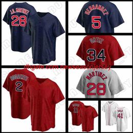 2 Xander Bogaerts Jersey 11 Rafael Devers 5 Enrique Hernandez 28 J.D. Martine 99 Alex Verdugo Baseball 29 Bobby Dalbec Chris Sale Dustin Pedroia Marwin Gonzalez