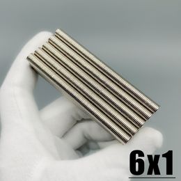 20-1000 pcs 6x1 6x2mm Ndfeb N35 Super sterke krachtige magneten 6x2 Ronde vorm Industriële magneet Permanent voor hardware-onderdelen