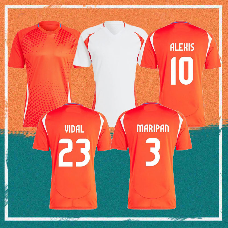 2024 Koszulki piłkarskie 24/25 Copa America Medel Vidal Valdes koszulka Alexis Aravena Kit Kit Football Mundlid