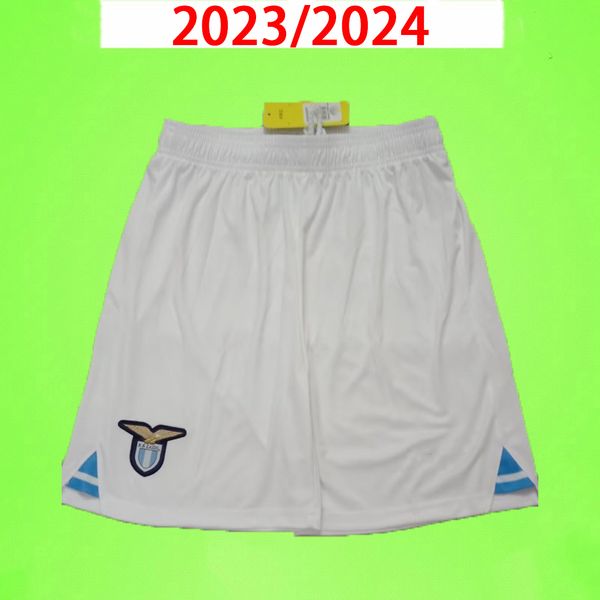 2023 2024 Short de football Lazio à domicile 10 ans IMMOBILE J.CORREA MARUSIC LAZZARI 22 23 24 LULIC LUIS GK FOOTBALL pantalon gardien de but à domicile troisième