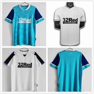 20 21 Derby County F.C Football Jersey Vintage personnalisé Shirt 21 22 Derby County Home White Away Blue Maillot rétro personnalisé