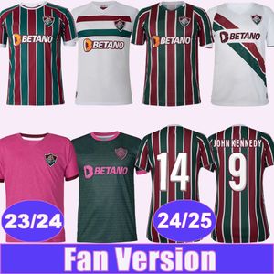 24 25 Fluminense Mens Soccer Jerseys 23 24 ANDRE JORGE MARTINELLI GANSO MENDES JOHN KENNEDY Home Away 3ème éditions spéciales Maillots de football