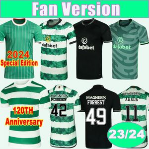23 24 McGregor Abada Mens Soccer Jerseys 120e anniversaire Daizen Turnbull Forrest Ajeti Johnston Home Away 3rd Special Edition Football Shirts Adult Uniforms