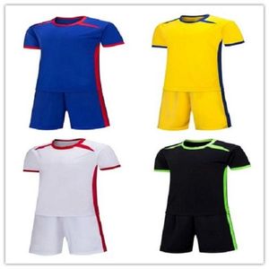 20 21 Oranje Blanco Spelers Team Aangepaste Naam Nummer Soccer Jersey Mannen Voetbal Shirts Shorts Uniforms Kits 004