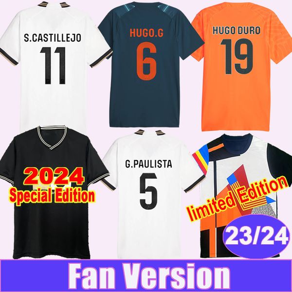 23 24 Gaya Cavani Mens Soccer Jerseys 2024 Special Edition G.Paulista Hugo.g Almeida Hugo Duro Home Away 3rd Limited Edition Football Shirt Uniforms à manches courtes