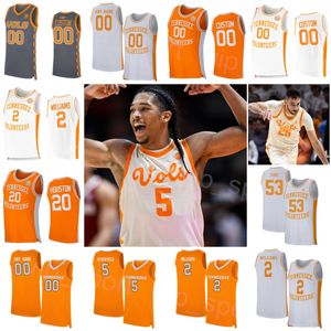 Tennessee Volunteers 1 Josh Richardson Jersey College Basketball 5 Admiral Schofield 5 Chris Lofton 53 Bernard King 20 Allan Houston 2 Grant Williams cousu sur NCAA