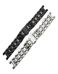 20 22 mm homme femme concave interface pure solide en acier inoxydable en acier inoxydable brushing brosse de montre bracelet de boucle de boucle de boucle 3506111