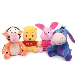 Jouets en peluche petits animaux mignons 20-23cm, compagnon de jeu pour enfants, cadeau de vacances, poupée, prix de machine