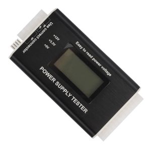 20/24 PIN PC PC Voeding Tester Diagnostisch gereedschap Snelle bankvoorziening Power Maat computervracht meten voor ATX BTX ITX TFX