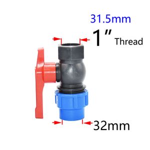 Connecteur rapide de tuyaux PE 20/25/32/40 / 50 mm avec filetage femelle 1/2 3/4 1 1,2 1,5 