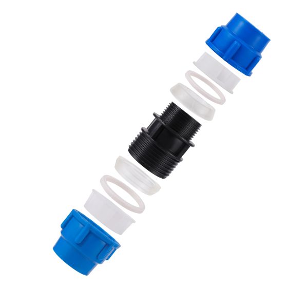 20/25/32/40/50mm Pipe PE Connecteur rapide Connecteur Réduction du tuyau de conduite Réduction du tuyau en plastique PVC