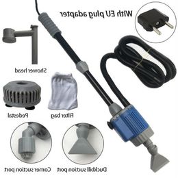 20/28W Elektrische Aquarium Aquarium Water Verandering Pomp Aquarium Schoonmaken Tool Water Wisselaar Grind Cleaner Sifon Filter pomp Cvfkc