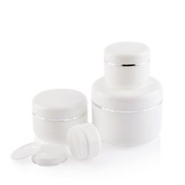 20/30/50/100/150/250G Tarro de crema Envase cosmético vacío Mascarilla facial Bote Crema de maquillaje Botella Caja de plástico PP F2343 Kltcb